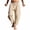 01 Khaki, variant on Pants for Men Summer Elastic Waist Jogger Yoga Trousers with Pockets