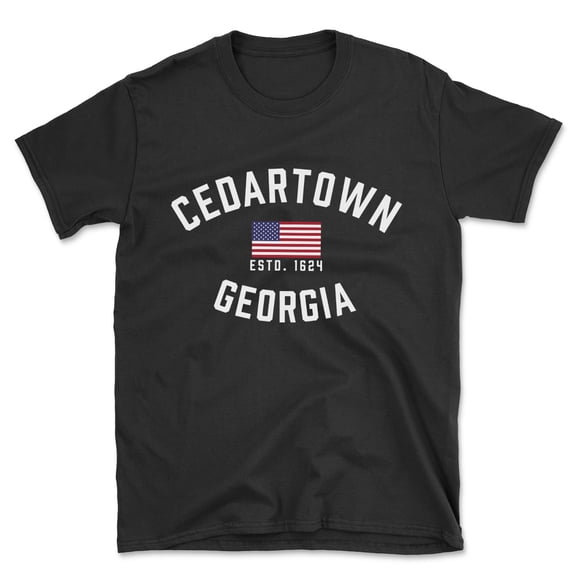 Cedartown Georgia Patriot Men's Cotton T-Shirt