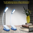 thumbnail image 3 of Thinsony Rechargeable Clip-on Reading Work Study Light Adjustable Eye Protect LED Sewing Lamp Dorm Room Tabletop Edge Clamp Lights blue white, 3 of 6
