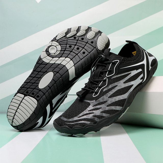 Zapatos de agua unisex zapatos Aqua livianos no resbalados zapatos de playa descalzo de secado rápido de zapatillas de gimnasio para deportes acuáticos