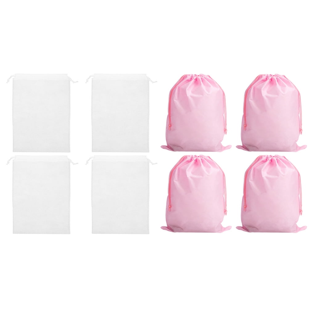 RENACLIPY Fabric Drawstring Shoe Bags for Travel, Storage, and Home Organization