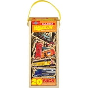 T.S. Shure Railroad Vehicles Wooden Magnets MagnaFun Set, 20 Pieces