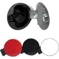 thumbnail image 1 of Compatible pour Polo 2011-2018 Couvercle de Réservoir de Carburant Bouchon de Réservoir Extérieur Remplisseur d'Huile Noir Blanc Rouge(Blanc) Bouchons de Carburant, 1 of 6