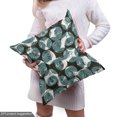thumbnail image 4 of Abstract Fabric by the Yard, Overlapped Swirl Circle Sketch Doodle Design Balls Rhythmic Art, Decorative Upholstery Fabric for Sofas and Home Accents, Grey Teal and Dark Taupe by Ambesonne, 4 of 4