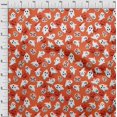 thumbnail image 3 of oneOone Cotton Poplin Candy Red Fabric Halloween Diy Clothing Quilting Fabric Print Fabric By Yard 56 Inch Wide, 3 of 4