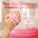 thumbnail image 4 of Exfoliante corporal de silicona SILKLE, exfoliante suave para cuerpo y baño, cepillo de ducha de sil, 4 of 7