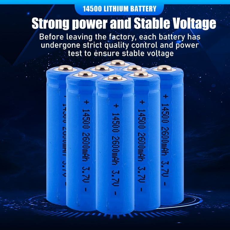 Zengest 14500 Battery 14500 Rechargeable Battery 3.7V