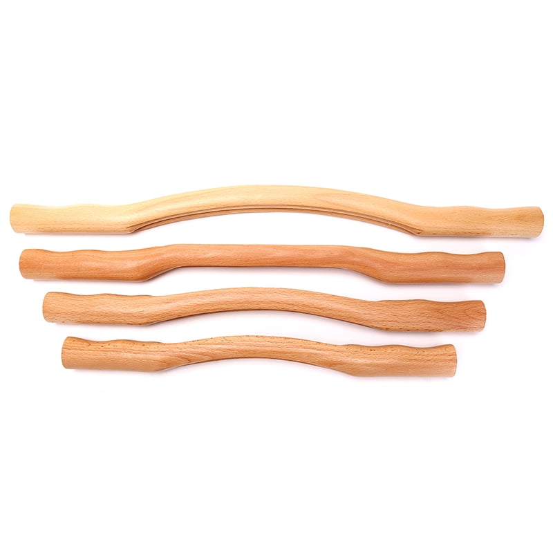 Natural Wood Bamboo Stick for Massage Gouache Wooden Neck Shoulder Back Massager