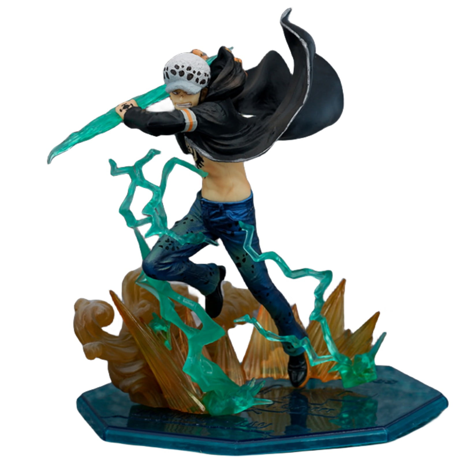 Njube Anime Figure Law Figure PVC Action Figure Home Decor Gift Bedroom Decoration