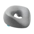 thumbnail image 3 of TISHITA Oreiller de Massage Face vers le Bas avec Housse Lavable Support Mousse à Mémoire de Forme Gris, 3 of 8