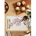 thumbnail image 3 of Placemat Japanese Style Sakura Kitchen Placemat Home Decoration Dining Table Mats Coffee Coaster Mat, 3 of 5