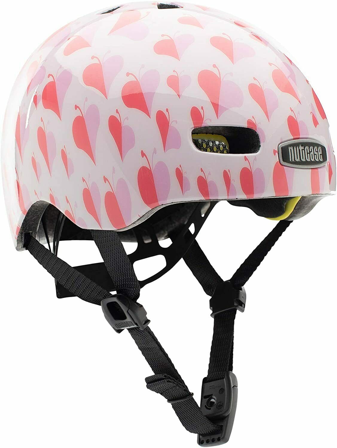 tijger Vooruitgaan daarna Nutcase - Baby Nutty Cycling Street Helmet MIPS Love Bug Gloss, Youth -  Walmart.com