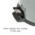 thumbnail image 3 of Honey Can Do 30L Round Step Trash Can, Gray, 3 of 4