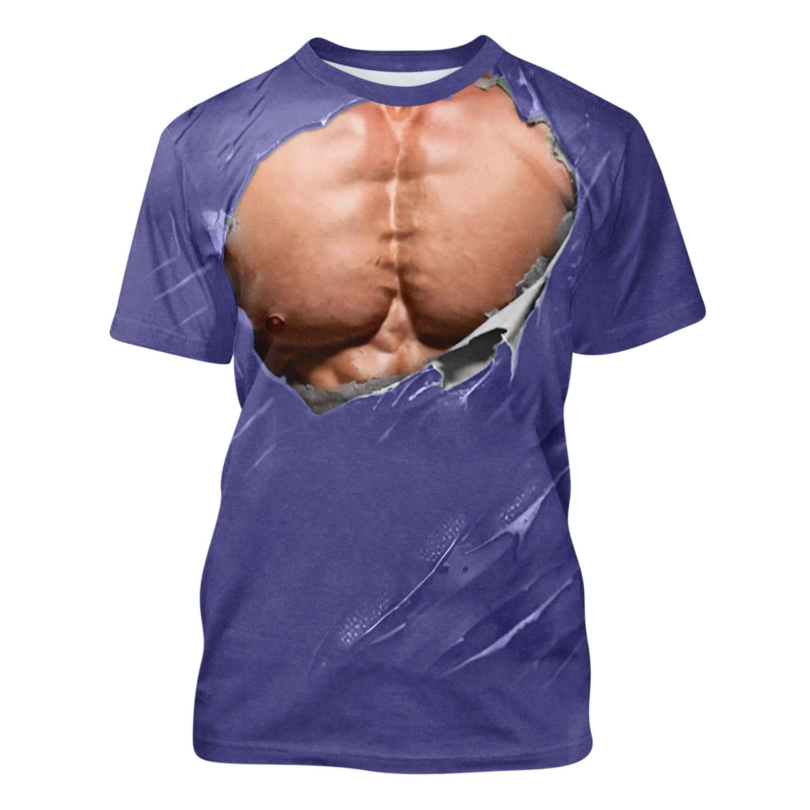 2025 - T-shirt imprimé dos pour homme - T-shirt d'été à manches courtes - T- shirt tendance - Style rétro - Chemise décontractée - Col rond - Grandes tailles - T-shirt léger à