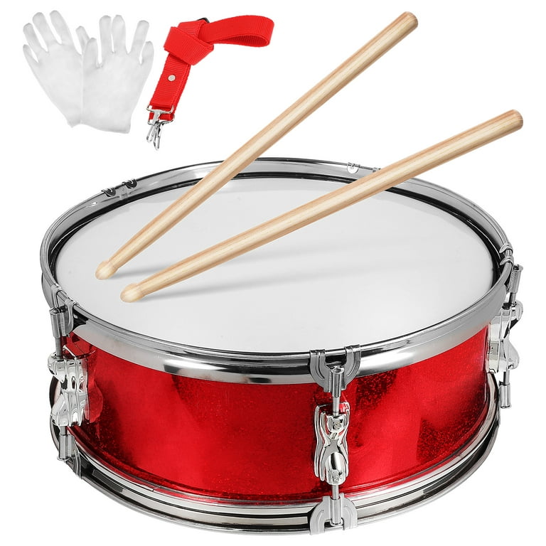 Festnight 14 Snare Drum Kit Stainless Steel Drum Body PVC Drum Head with  Drum Bag Strap Drumsticks Drumstick Bag Drum Damper Gel Pads : :  Musical Instruments