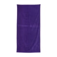 thumbnail image 2 of Q-Tees - Velour Beach Towel - Color - Purple - Size - One Size, 2 of 2