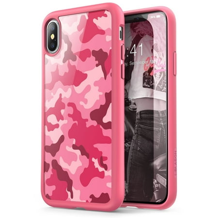 iPhone X Case, [Armorbox] i-Blason built in [Screen Protector] [Full body] [Heavy Duty Protection] [Kickstand],Iphone X, Camo