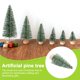 thumbnail image 4 of 25 áRboles de Navidad Artificiales en Miniatura, 5 TamañOs, con Base Madera para DecoracióN, Manualidades, DecoracióN Fiestas, Manualidades, 4 of 5
