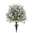 thumbnail image 2 of Inerposs Artificial Green Plants, Faux Baby's Breath for Outdoor Gardens, Spring Summer Garden Decor, Low Maintenance Outdoor Flowers, Realistic Faux Plants for Courtyards, 2 of 6