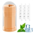 thumbnail image 1 of Rejilla Hielo Giratoria Molde para Bloques Hielo para Hacer Hielo Caja para Hacer Hielo en el Hogar Máquina para Hacer Hielo Material Seguro para Alimentos Sin Olor, Naranja, 1 of 5