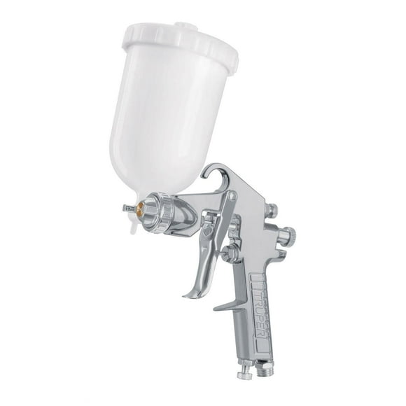 Pistola p/pintar gravedad LVMP Truper vaso plástico 1.4 mm