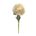 thumbnail image 3 of Melrose Set of 2 Yellow Hydrangea Artificial Bushes 19", 3 of 3