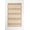 Brown, variant on Handmade Wool Area Rug with Scalloped Edges, Modern Geometric Checkered Pattern, Soft Thick Carpet for Living Room Bedroom Kids Room, 5x8 ft, Gold
