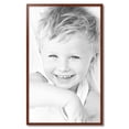 thumbnail image 2 of ArtToFrames 23" x 37" Walnut Picture Frame, 23x37 inch Brown Wood Poster Frame (WOM-4215),  Pack, 2 of 8