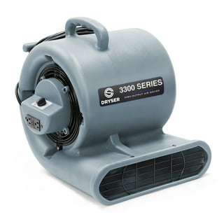 VEVOR Floor Blower, 1/2 HP, 2600 CFM Air Mover for Drying and Cooling,  Portable Carpet Dryer Fan with 4 Blowing Angles and Time Function, for