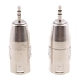 thumbnail image 2 of Adaptador de audio Sunnimix 2 Piezas 3,5 mm aux a xlr macho, 2 of 6