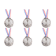 thumbnail image 1 of 2 55 en Medalla Premio Competición Fútbol Plata Recompensa Al Ganador (Plata), 1 of 4