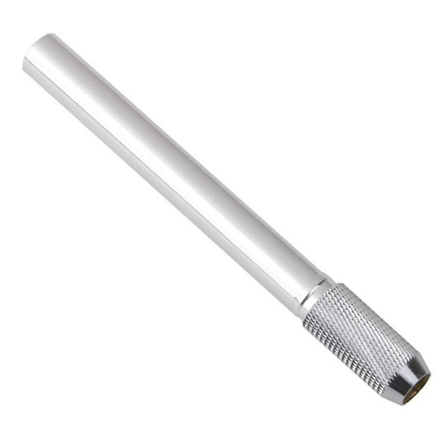 yingyy Rallonge Outils en Alliage d'Aluminium Porte-Stylo Outil Papeterie Argent 1Ensemble