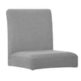 thumbnail image 3 of Funda para silla de oficina sólida, multicolor, resistente al desgaste, muebles de oficina para las cuatro estaciones, Protector exterior, funda giratoria, gris plateado Monstrate HA012491-13, 3 of 5