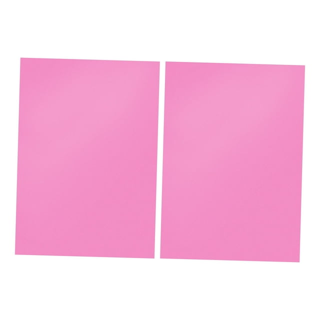 2 piezas de lámina translúcida de PVC, hoja de PVC A4, plantilla ligera para bricolaje, lámina de arte, superposiciones de colores para máquina de Rosa