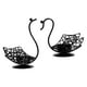 thumbnail image 5 of 2 Piezas Portavelas de Navidad Soporte para Velas Boda Elegante Portavelas de Metal para Chimenea Granja Navidad Negro BLESIY Candelero, 5 of 8