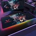 thumbnail image 2 of Valorant-alfombrilla de ratón grande RGB para Gamer, alfombrilla de ratón grande para PC, XXL retroiluminación LED, alfombrillas de mesa para teclado, alfombrilla de escritorio para juegos de ordenado LIUWENJING unisex, 2 of 2