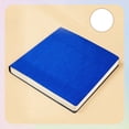 thumbnail image 5 of 1 Pack Square Small Notebooks, Blank Pages Sketchbooks Travel Journal, Hardcover Writing Notebook for Home Classroom Office, Diary Memo Sketching PU Leather, 8x8 inches, 228 Pages, Dark Blue, 5 of 5