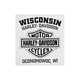 thumbnail image 2 of Harley-Davidson Men's Distressed Freedom Fighter Long Sleeve Shirt, White (5XL), Harley Davidson, 2 of 2