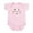 Petal Pink, variant on CafePress - Rubyosaurus Infant Bodysuit - Baby Light Bodysuit, Size Newborn - 24 Months