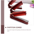 thumbnail image 3 of 4pcs Portable Folding Combs Pocket Combs Plastic Partition Combs for Travel, 3 of 8