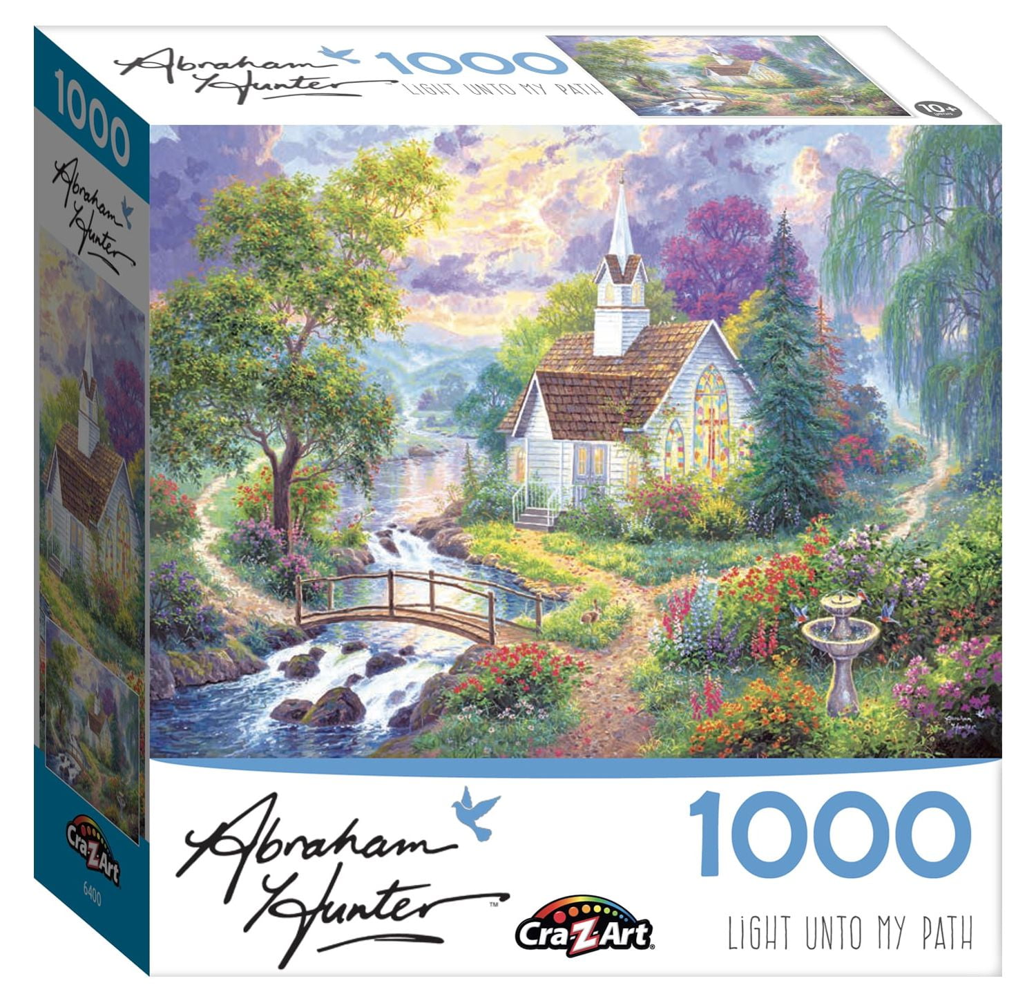 Cra-Z-Art Abraham Hunter 1000-Piece Light Unto My Path Adult Jigsaw Puzzle
