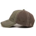 thumbnail image 5 of Outdoor Cap PDT-800 Pigment Dyed Cotton Twill-Olive/Brown, 5 of 8