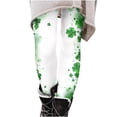 thumbnail image 6 of Yourumao St Patricks Day Leggings for Women High Waist Green Shamrock Skinny Pants Theme Party Pants Pantalones De Yoga Pantalones De Yoga, 6 of 6