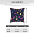 thumbnail image 4 of Kll Colored Balloons Decorative Throw Pillow Covers Velvet Soft For Couch Sofa Bedroom Living Room Outdoor -18"X18", 4 of 8