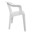 thumbnail image 4 of Silla Plástica Duna Apilable Blanca, 4 of 4