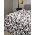 thumbnail image 2 of Vintage Down Alternative Comforter, Floral Pattern with Spring Themed Wild Herbs and Flowers in Tender Tones, Microfiber Quilt for All Season, 5 Sizes, Grey Pink and Ivory, by Ambesonne, 2 of 3