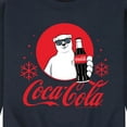 thumbnail image 3 of Coca-Cola - Polar Bear Circle - Men's Long Sleeve Crew Fleece Sweatshirt, 3 of 5