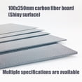 thumbnail image 5 of Carbon Fibers Board 3K 100x250mm Lightweight 3K Twill Weave Panel Sheet Replacement For Automotive Customization, 5 of 8