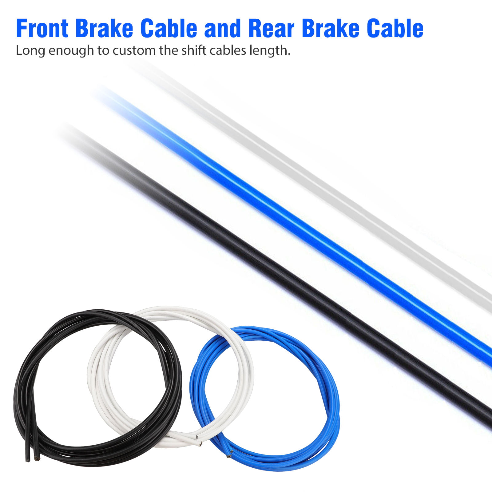 MTB Road Bicycle Shift Line Brake Cable Sets Universal Housing Kit Smooth