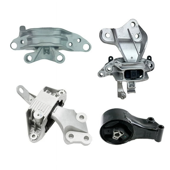 K3741 Engine Motor & Transmission Mount Kit 4PCS Compatible with 2017 Chevrolet Cruze 1.4L Auto | A5941 A5942 A5510 A5579